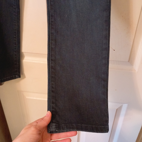 Democracy Women's Deep Indigo Straight Leg Jeans - Picture 5 of 6